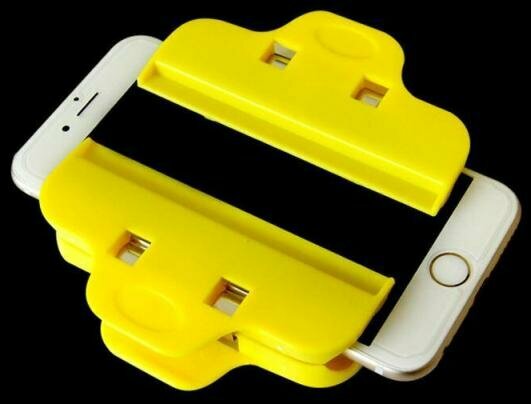 фото Зажим широкий на пружине 100 мм