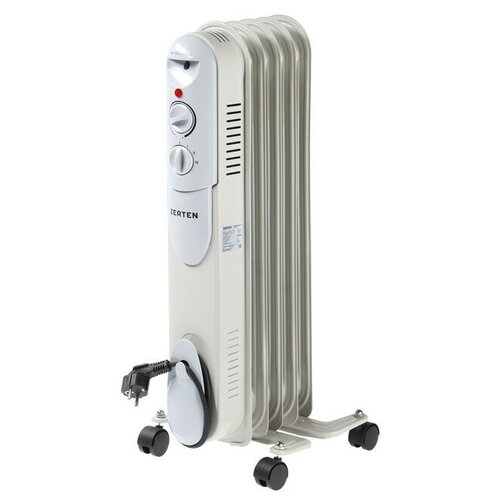 Обогреватель Zerten UZS-10 масляный 1000 Вт 5 секций до 10м белый 369000₽