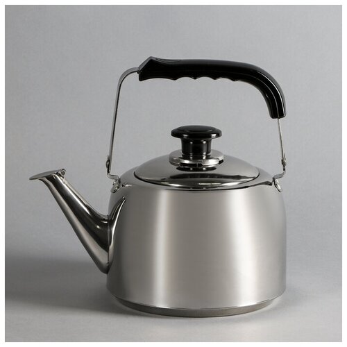 Чайник из нержавеющей стали, 3 л чайник со свистком для плиты 3 л сиреневый 31211 чайник из нержавеющей стали чайник жаровой для газовой плиты