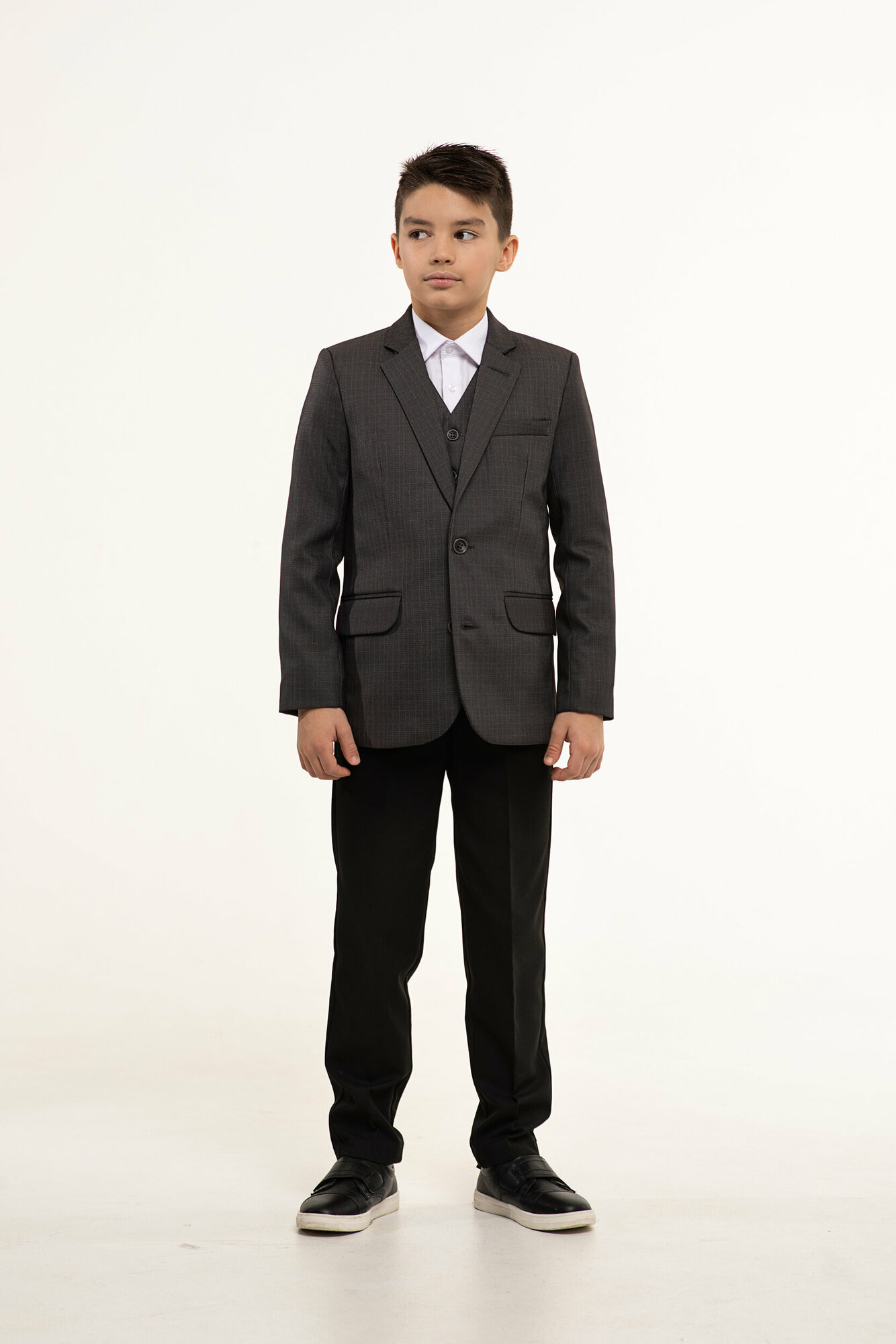 Школьный пиджак для мальчика Инфанта модель 8050677