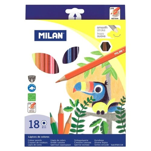 фото Milan карандаши цветные 18
