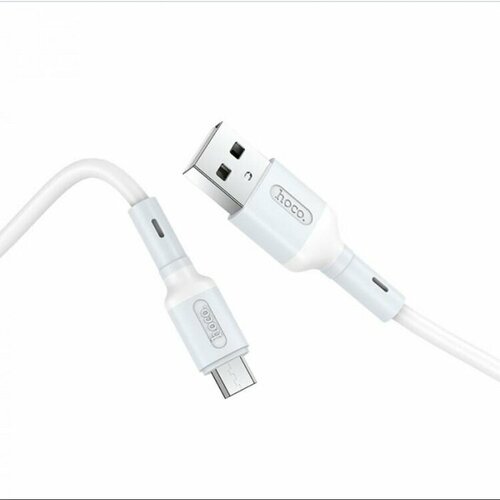 Кабель USB MicroUSB Hoco X65 <белый> зарядный комплект hoco z27 staunch кабель microusb белый