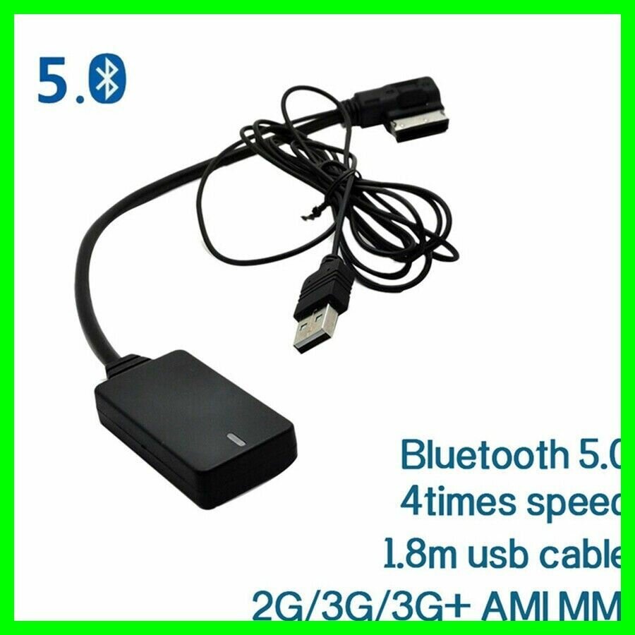 Bluetooth адаптер для AUDI с разъемом AMI, с питанием от USB, для моделей MMI 3G, 2G