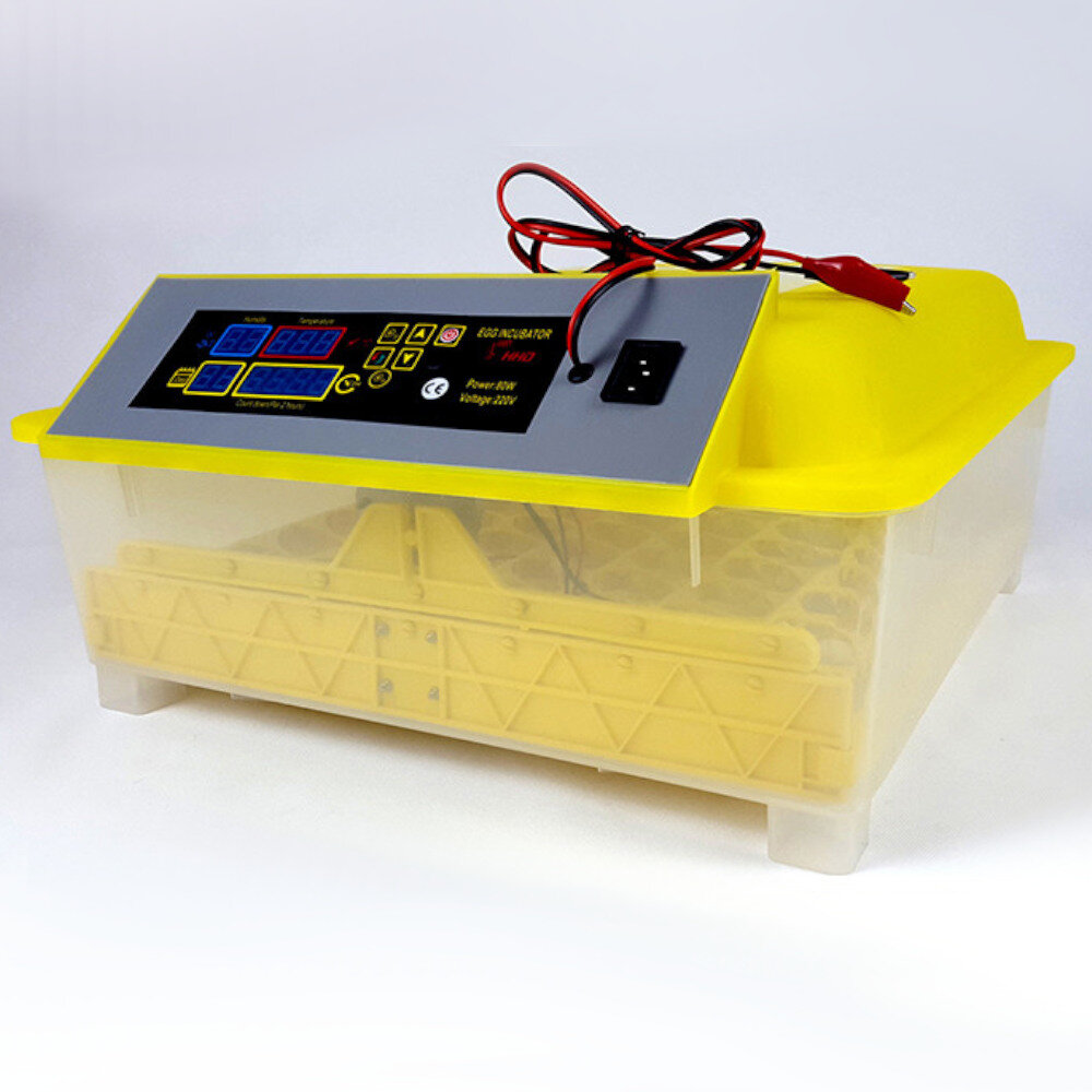 Инкубатор HHD 56 автоматический для яиц на 220В/12В от сети и аккумулятора - фотография № 3