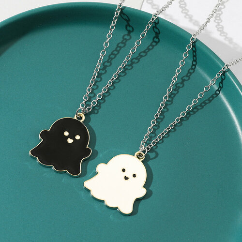 фото Парные кулоны привидения, 2 подвески в комплекте lero