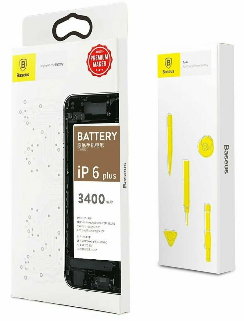 Аккумулятор Baseus 3400mah для Iphone 6 Plus (ACCB-BIP6P)