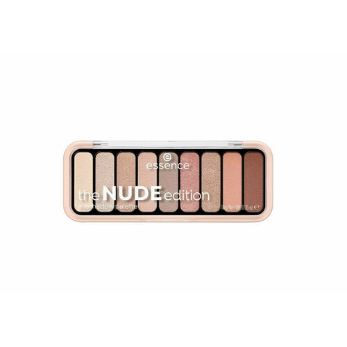 Essence the NUDE edition eyeshadow palette Палетка теней тон 10 The Nude