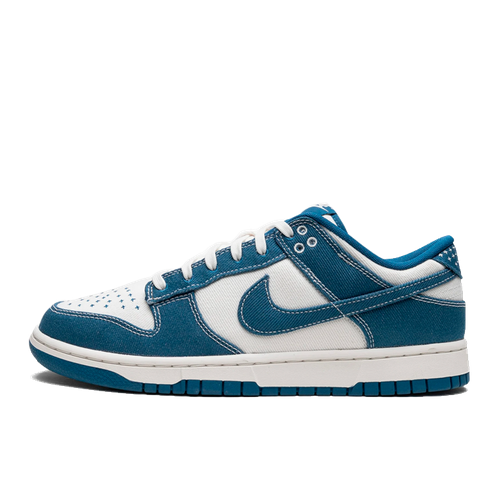 фото Кроссовки nike dunk low, размер 38.5 eu, синий, белый