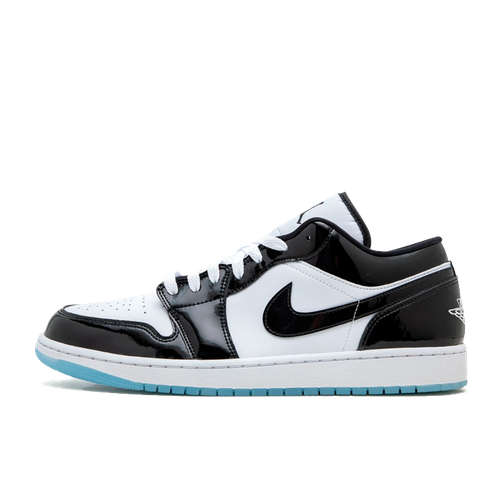 Кроссовки Jordan Air, размер 41 EU, черный, белый кроссовки jordan wmns air 1 mid dark concord new emerald black white