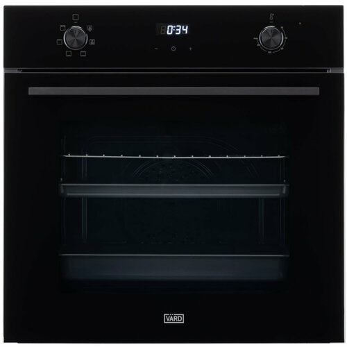 Духовой шкаф электрический встраиваемый VARD VOE432B черный 73 л утапливаемые переключатели 6 режимов приготовления гриль 3999000₽