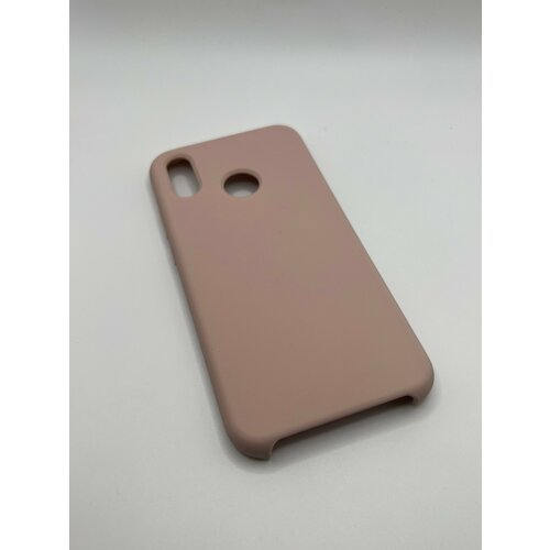 Силиконовый чехол Silicone Case для Huawei P30 Lite/Nova 4e/ Honor 20S/ Honor 20 Lite, светло розовый