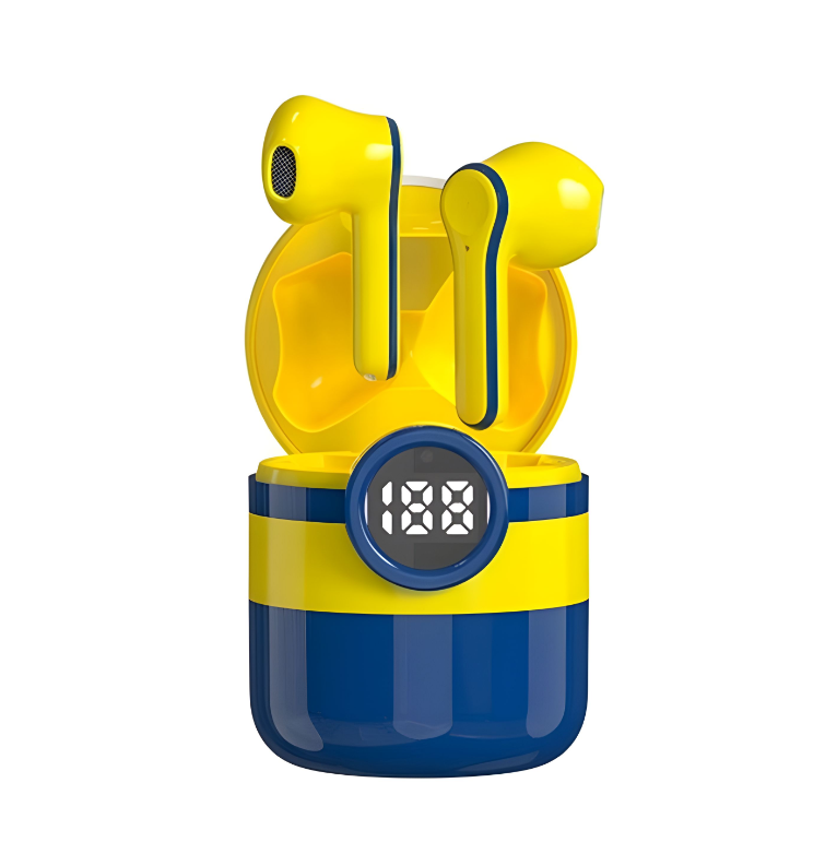 Наушники беспроводные детские, Minion yellou (Миньон желтый)