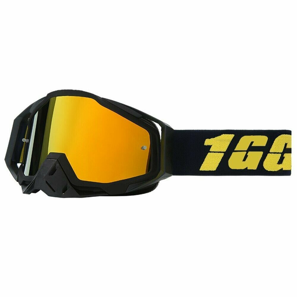 Маска кроссовая 100% RACECRAFT Goggle черн/желт