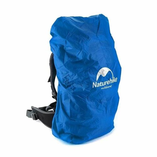 Накидка на рюкзак Naturehike NH15Y001-Z M 30-50L голубая