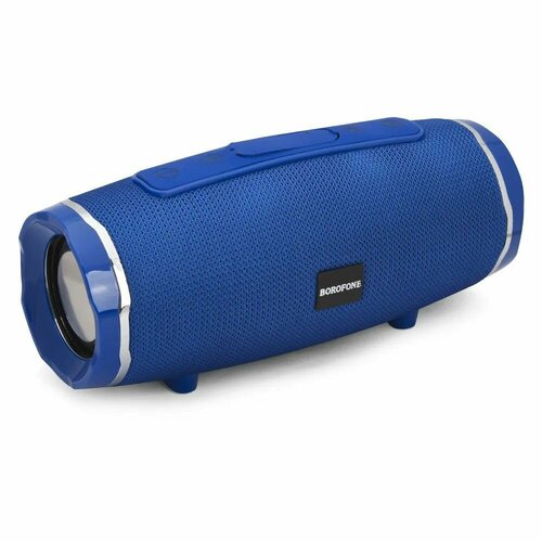 Bluetooth колонка BOROFONE BR3 BT 5.0, 5Wx2, AUX/microSD/USB/FM (синяя)