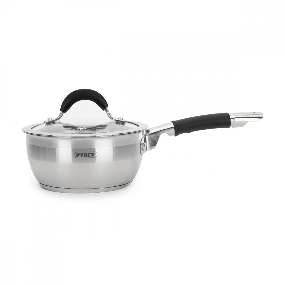 Ковш PYREX Comfort , 1.3л, с крышкой, бежевый - фото №10