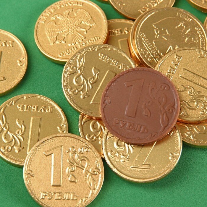 Шоколадные монеты в авоське «Тебе подарок!», 50 г. - фотография № 5