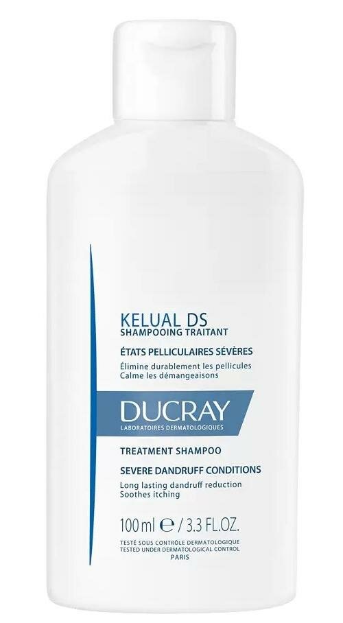 Ducray Kelual DS, шампунь для лечения тяжелых форм перхоти, 100 мл, 1 шт