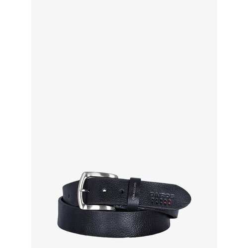 фото Ремень dairos, натуральная кожа, металл, для мужчин, размер 120, длина 120 см., черный
