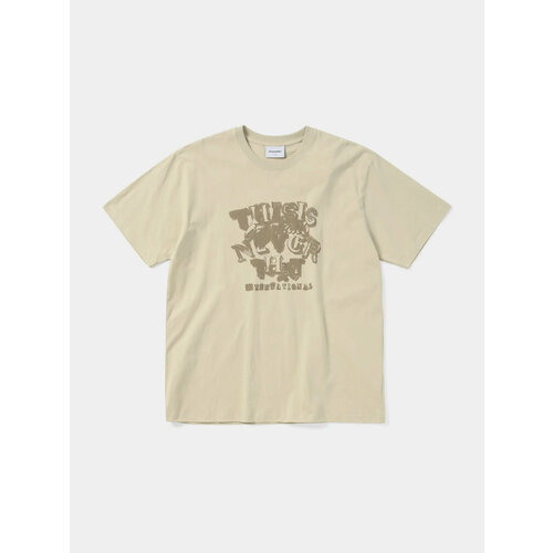 фото Футболка thisisneverthat, размер m, бежевый