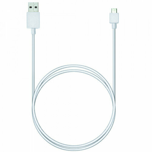 Кабель питания USB - Micro-USB Robiton 1м белый кабель питания и передачи данных usb apple 8pin robiton 1м белый