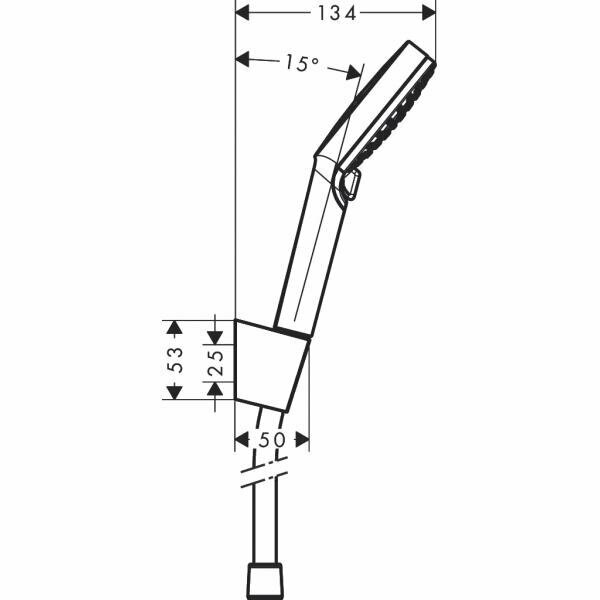 Душевой гарнитур Hansgrohe - фото №14