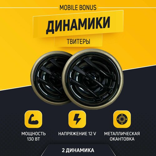 Автомобильные твитеры динамики пищалки TP-160 130W 60900₽