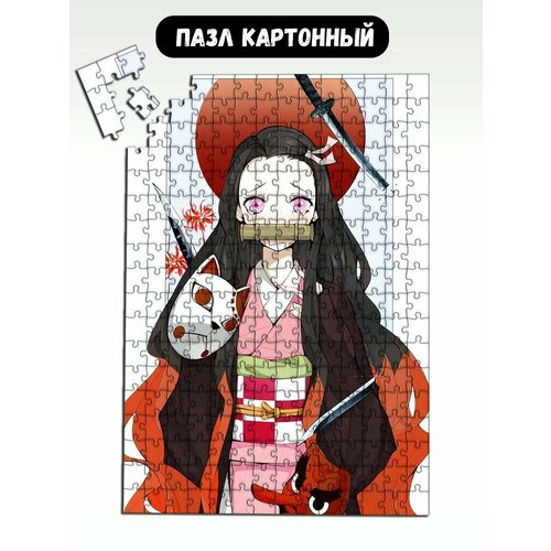 пазл картонный 39 5х28 см аниме demon slayer 18394 Пазл картонный 39,5х28 см аниме demon slayer - 18397