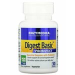 Ферменты Enzymedica Digest Basic + Probiotics 30 caps / Энзаймедика Дайджест Базик + Пробиотики 30 капс - изображение