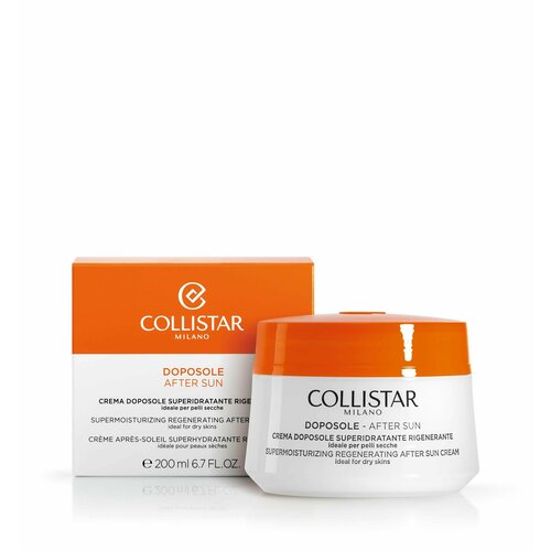 COLLISTAR Увлажняющий Восстанавливающий Крем После Загара Supermoistur Regenerating After-sun Cream 200 ml