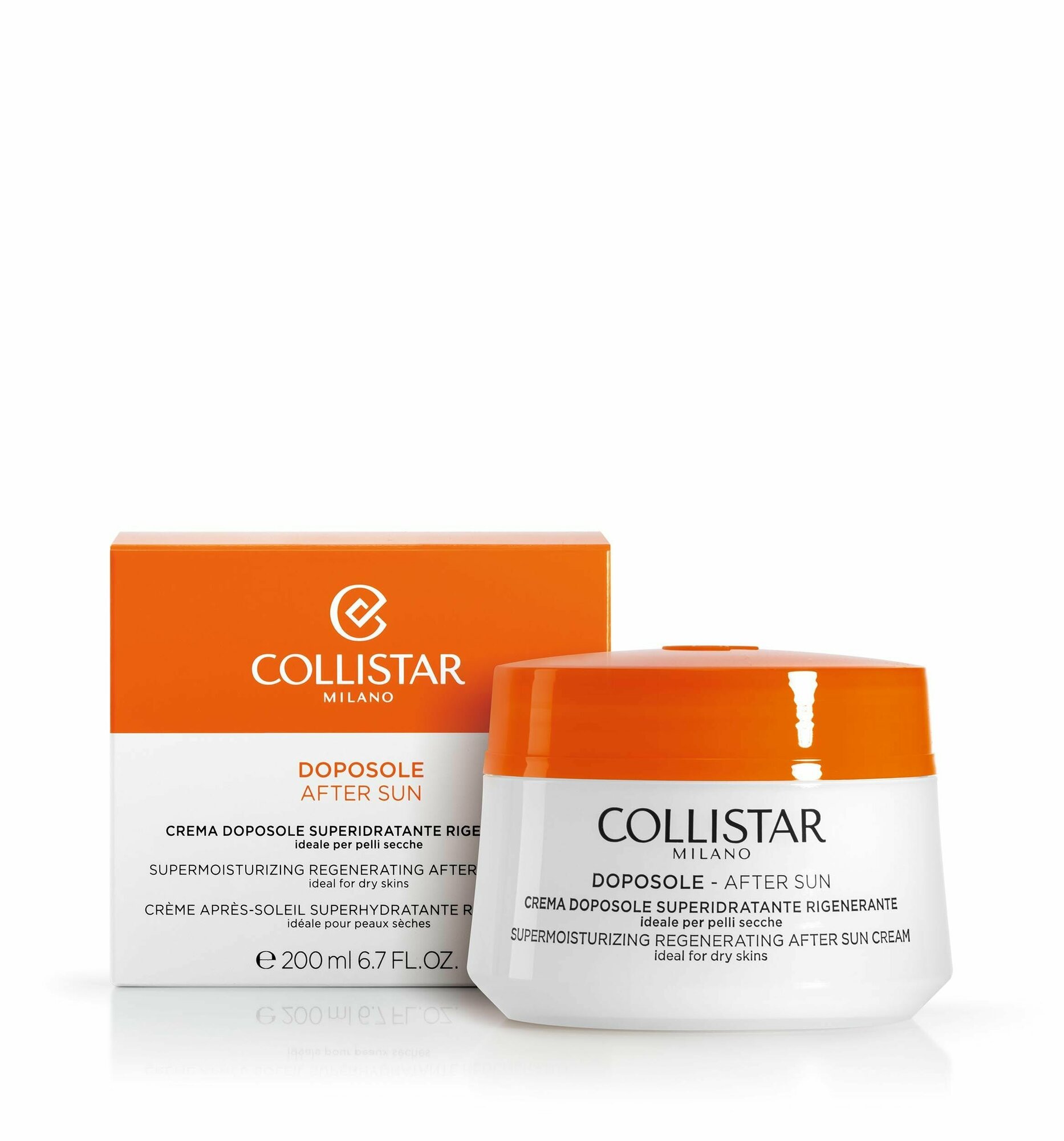 COLLISTAR Увлажняющий Восстанавливающий Крем После Загара/ Collistar Supermoistur Regenerating After-sun Cream 200 ml