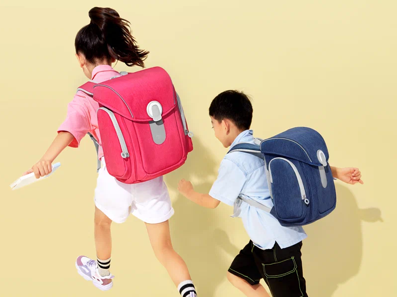 Рюкзак (школьная сумка) NINETYGO smart school bag синий - фото №12
