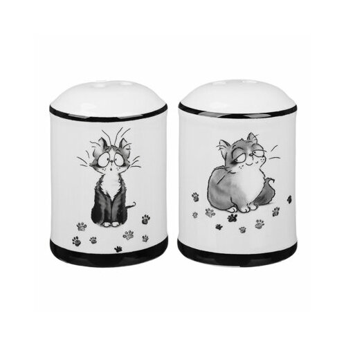Millimi озорные коты набор для соли и перца, 4,5х6,5см, керамика