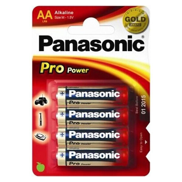 Батарейки Panasonic Pro Power AA Bli Alkaline, 4 шт. (LR6XEG/4BP) - фото №7