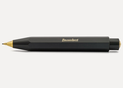 Изображение товара Карандаш механический KAWECO CLASSIC Sport Black 0.7мм пластиковый корпус
