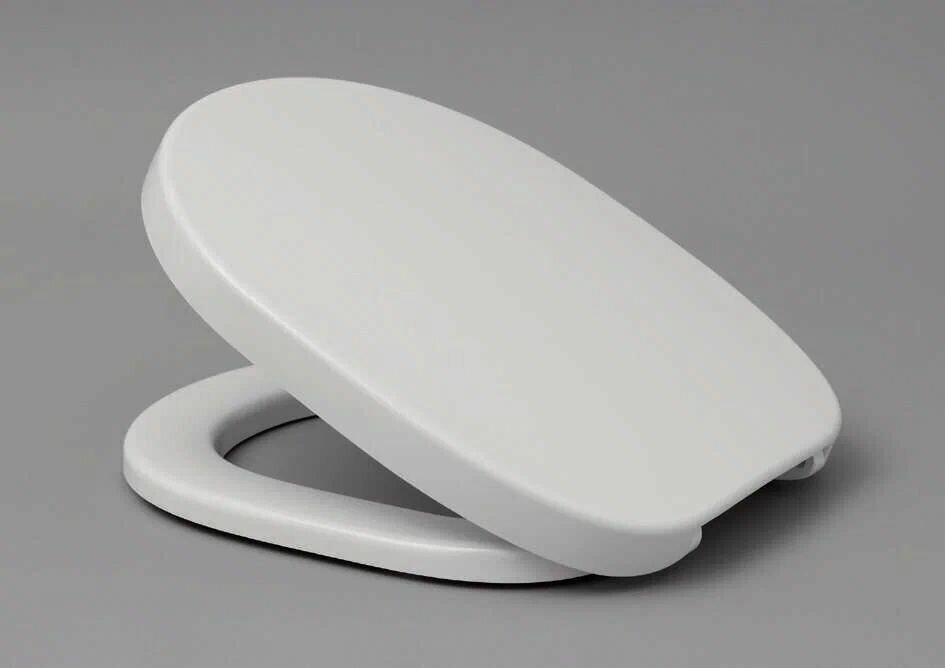 Сиденье с крышкой Haro "Tablas Premium", микролифт быстросъемное дюропласт белое