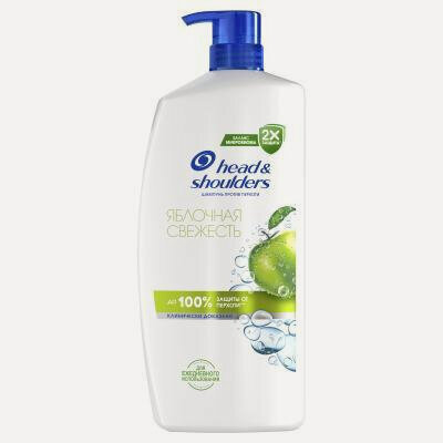 Изображение товара Шампунь против перхоти Head & Shoulders Яблочная свежесть, 800 мл