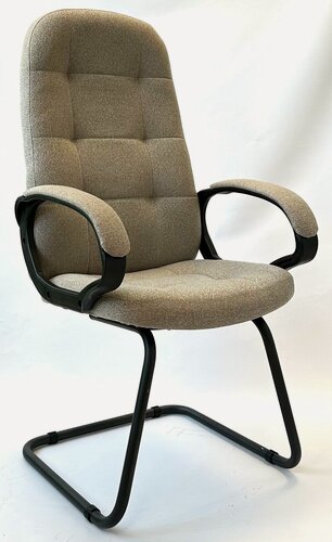 Изображение товара Офисное конференц-кресло StylChairs Пилот Ультра Софт, обивка ткань, цвет бежевый
