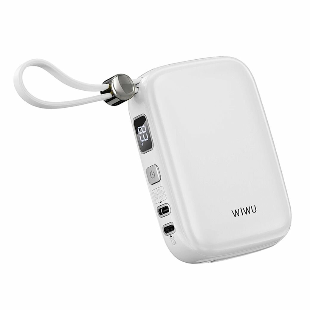 Портативное зарядное устройство Wiwu New Monaco Series 22.5w Fast Charging - White
