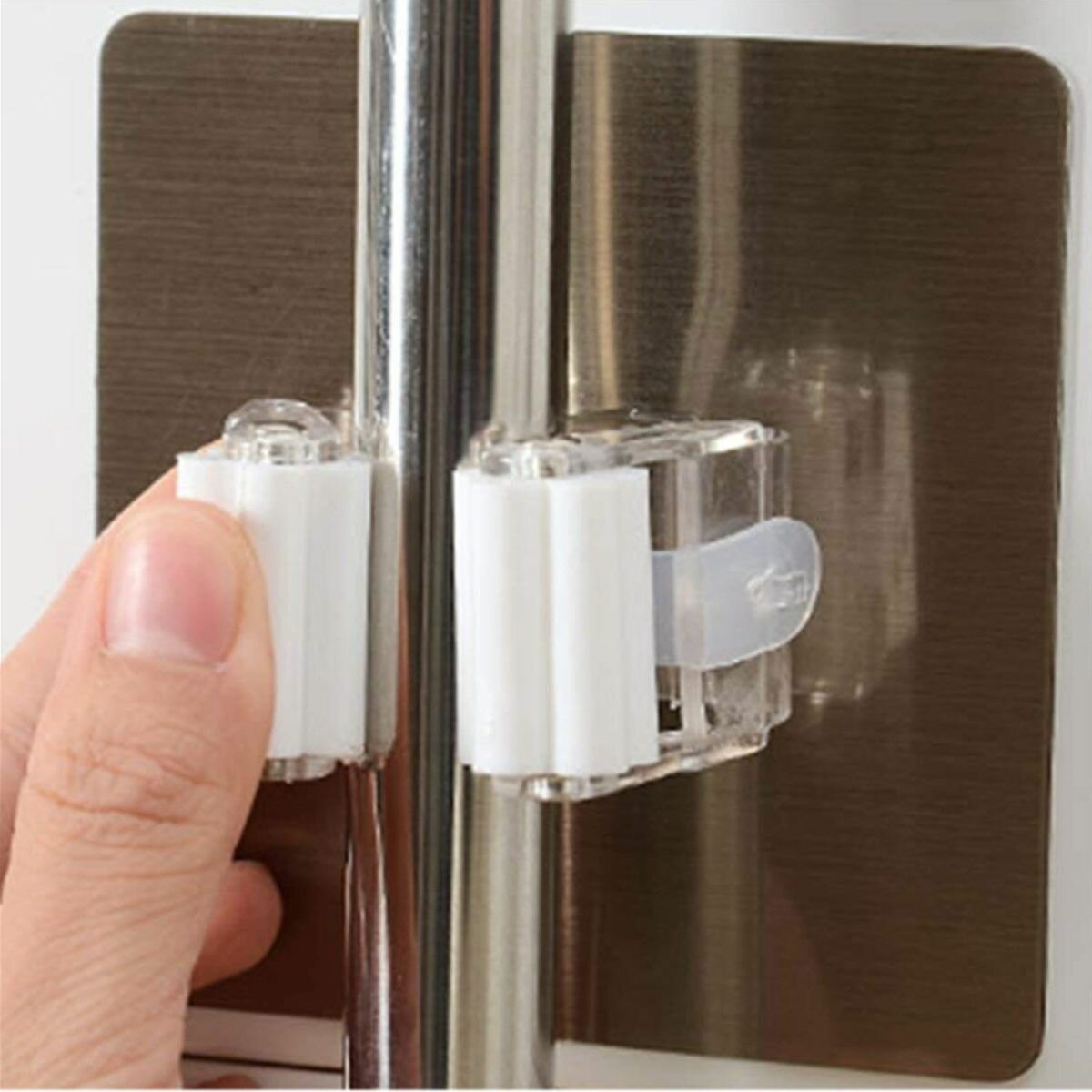 Универсальный роликовый держатель ALX-Express для швабры самоклеящийся 1шт