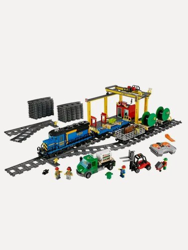 Изображение товара Конструктор Cities Сити Город Грузовой поезд аналог LEGO