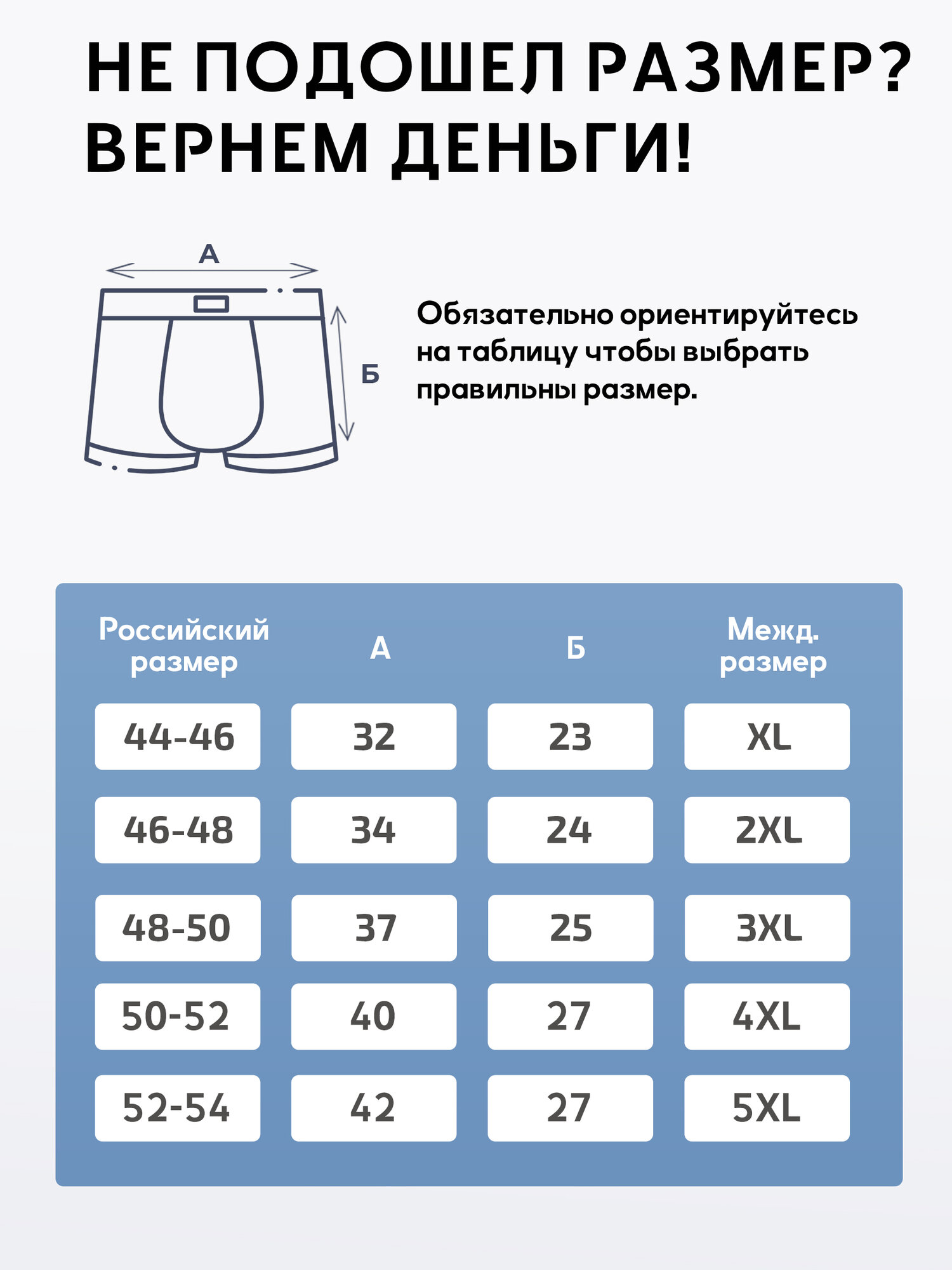Трусы Ebro & Tsis, комплект из 3 шт., размер 2XL, бежевый, черный, серый — фото 1
