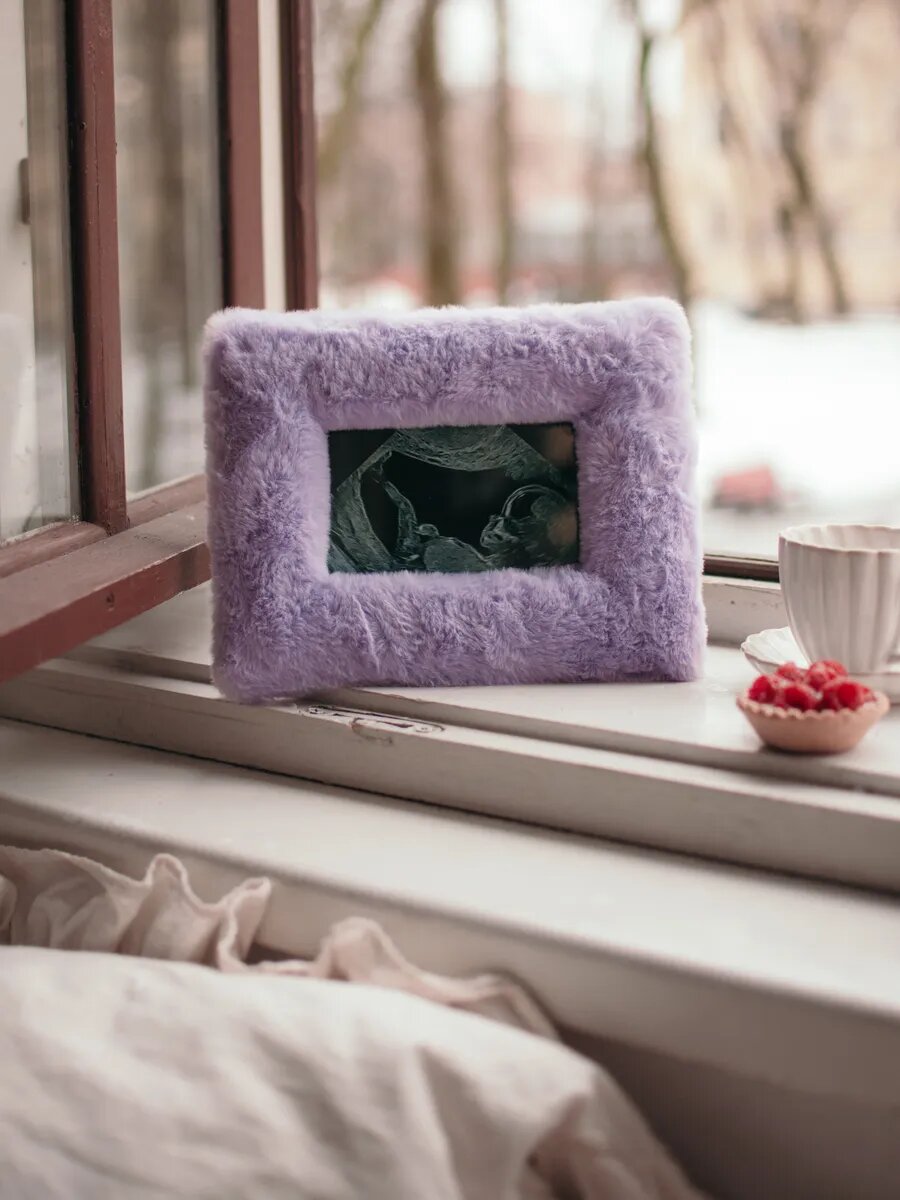 Фоторамка меховая 10х15 см