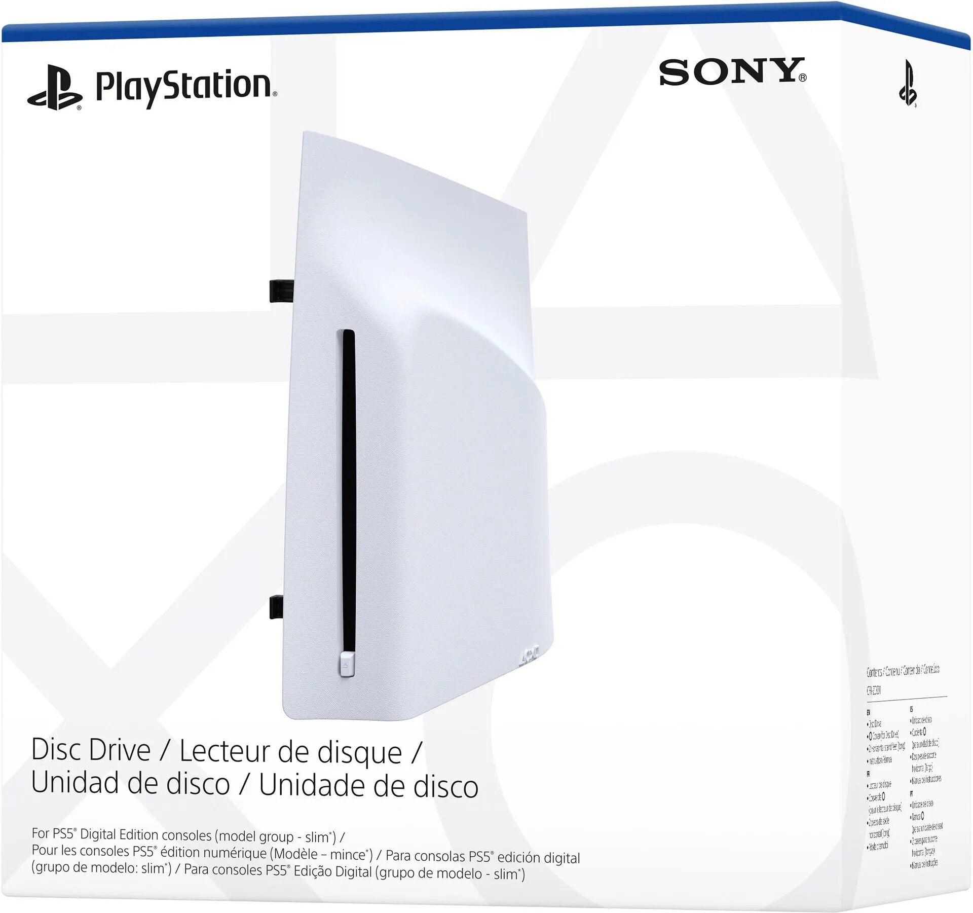 Дисковод для игровой консоли Playstation 5 Pro/Playstation 5 Slim Digital Edition (CFI-ZDD1)