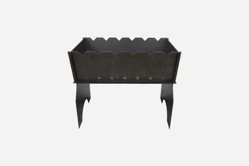 Изображение товара Мангал Сибирский пикник "Турист", сталь 2мм, переносной, разборный