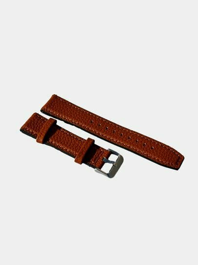Ремешок для Samsung, Huawei, Amazfit других часов, кожаный с силиконовой подкладкой, размер 22 мм