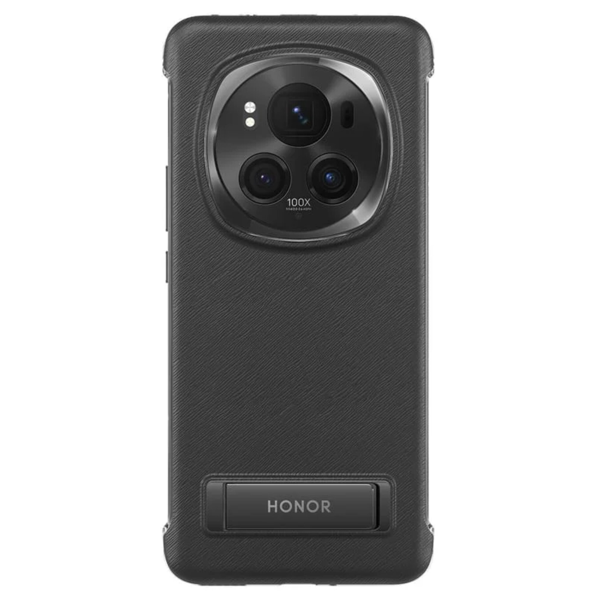 Чехол для смартфона Honor для Magic6 Pro PU Bracket Case Black — фото 1