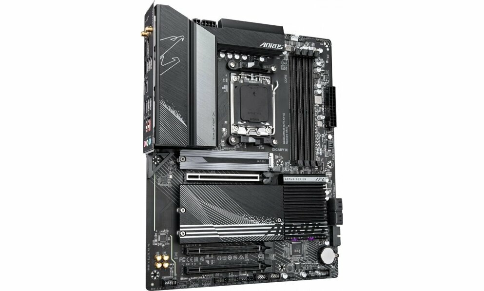 Материнская плата Gigabyte B650 A ELITE AX V2, SocketAM5, AMD B650, ATX (b650 aorus elite ax v2) — фото 1