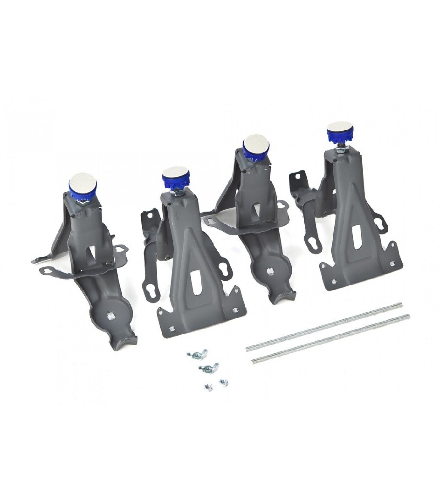 Ножки для ванны Ligeya, металл, серый, универсальные, регулировка по высоте