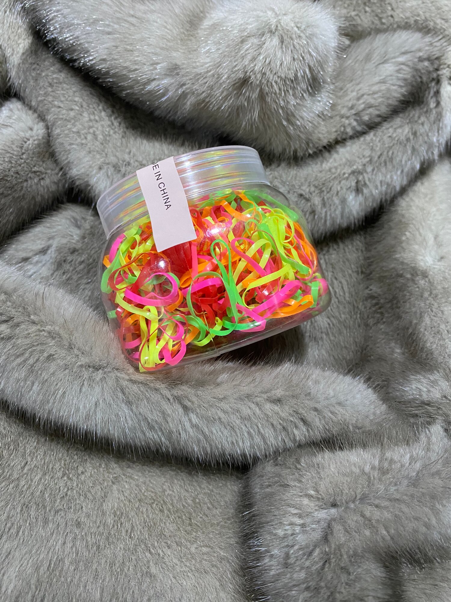 Резинки для волос, разноцветные, силиконовые, для девочек, в упаковке — фото 1